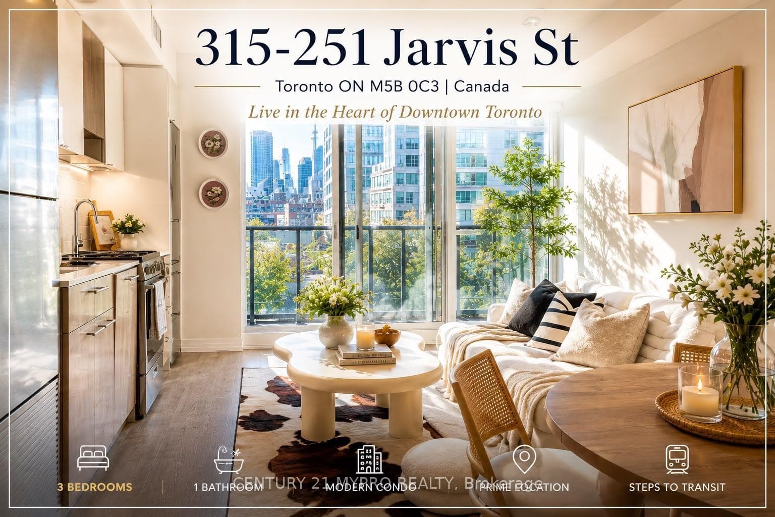 251 Jarvis Street Unit 315 - home for sale in Regent Park / Cabbagetown / St. James Town, Ontario