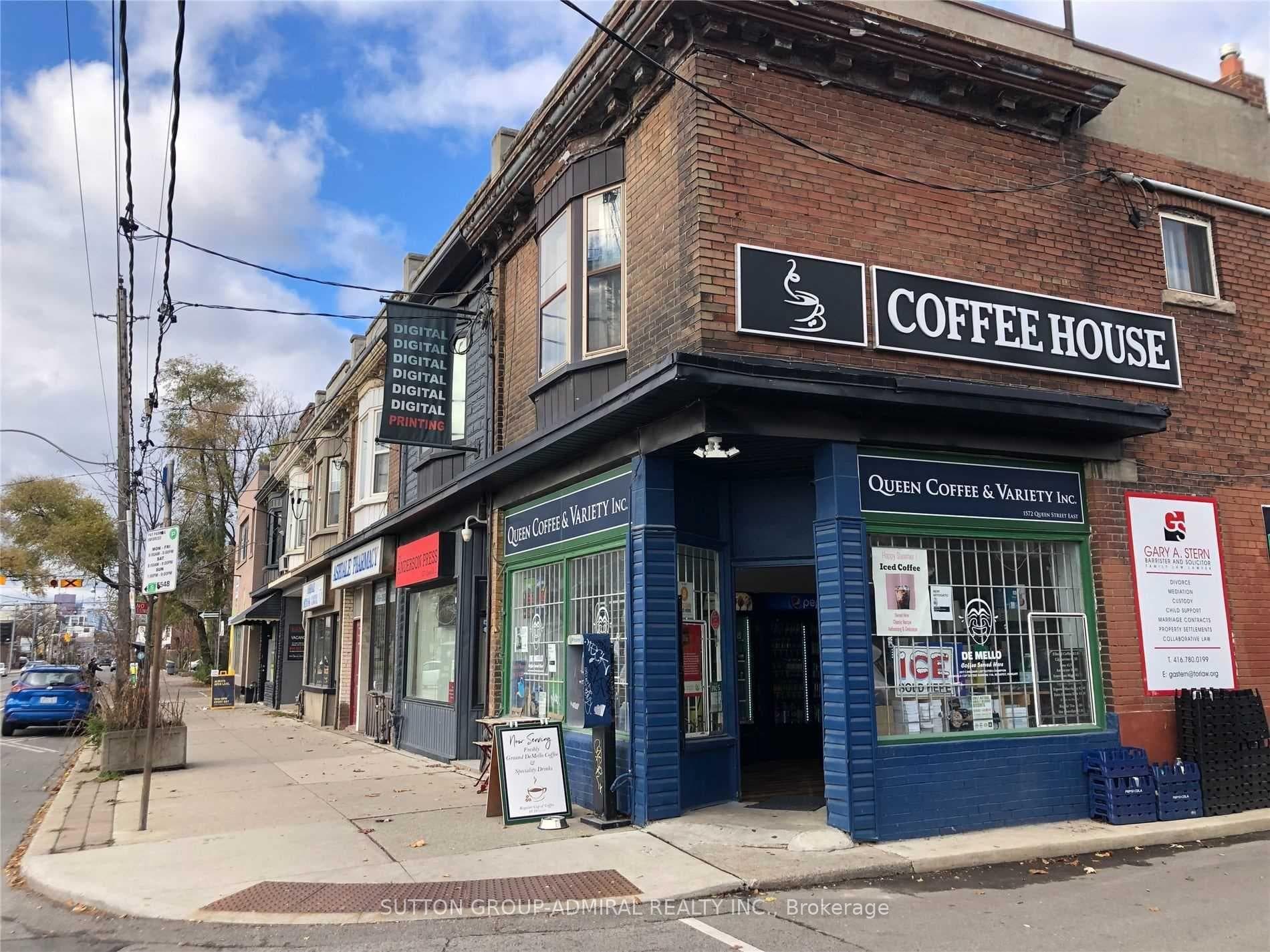 1572 Queen Street - Commercial photo 1 of 7 in Riverdale / Leslieville, Ontario