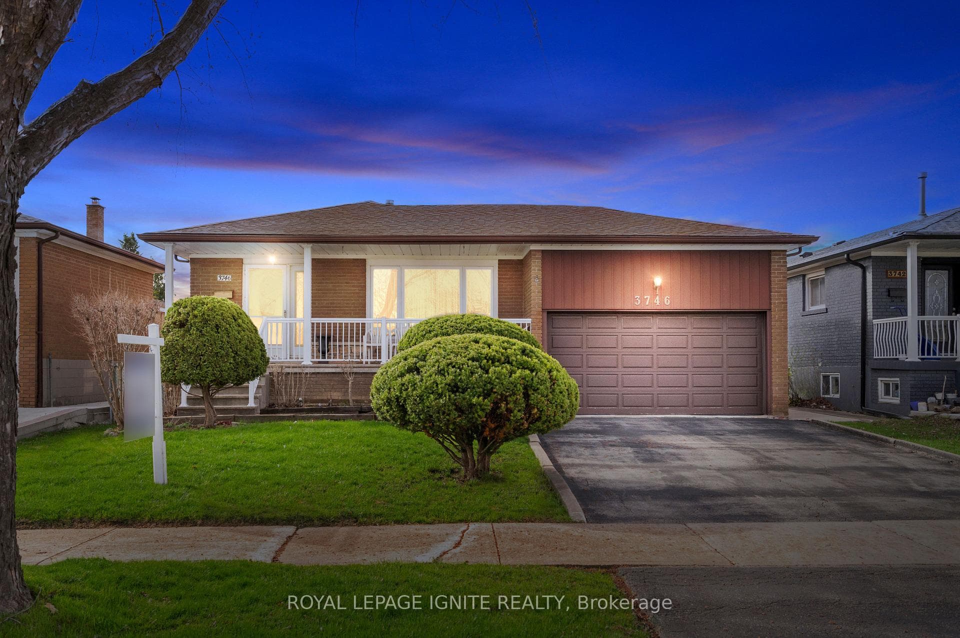 3746 Teeswater Road, Mississauga — home with in-law suite