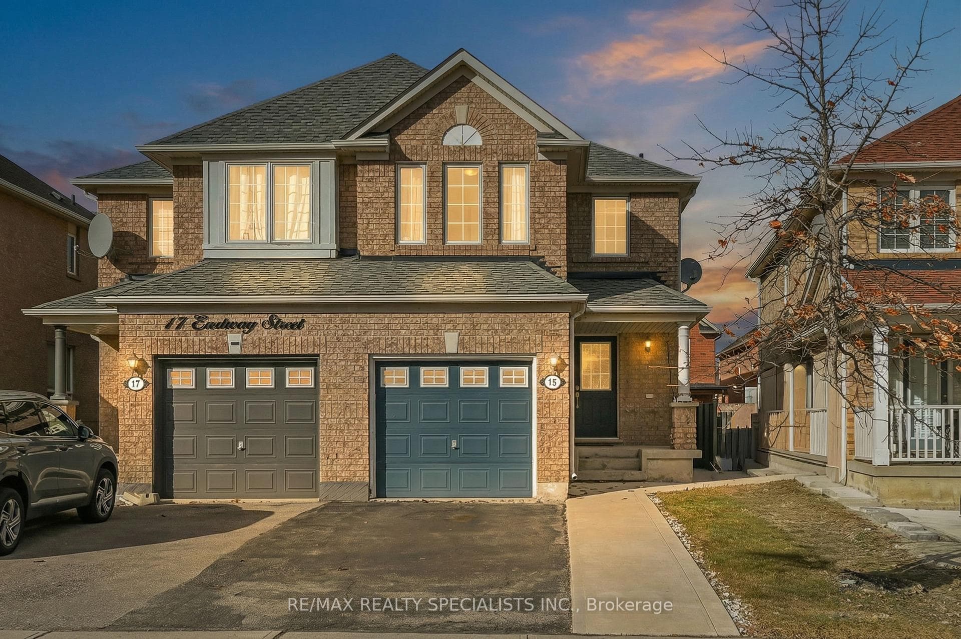 15 Eastway Street - Semi-Detached for sale in Castlemore, Ontario
