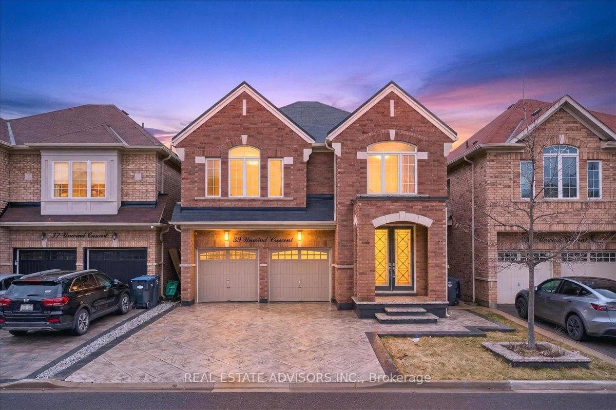 39 Unwind Crescent - Detached for sale in Sandalwood, Ontario