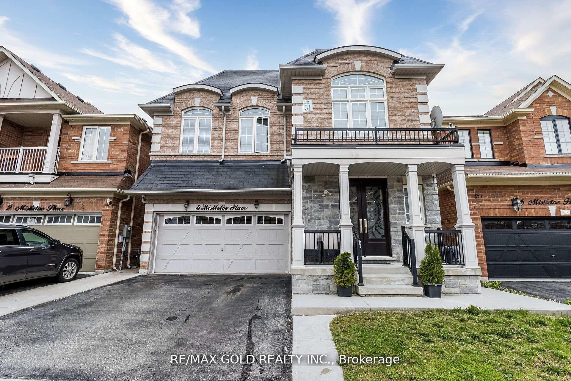 4 Mistletoe Place - home for sale in Brampton, Ontario